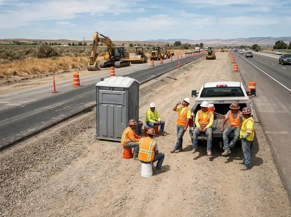 highway-road-construction-crew-007 — frequently asked questions, Porta Potty and Restroom Rentals in Waverly, NE